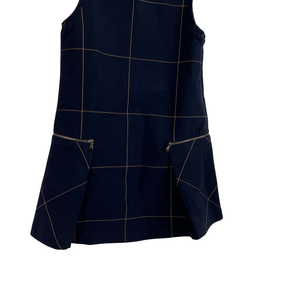 Zara Girls Casual Collection Plaid Sleeveless Dress Sz 6/7 - Picture 2 of 6